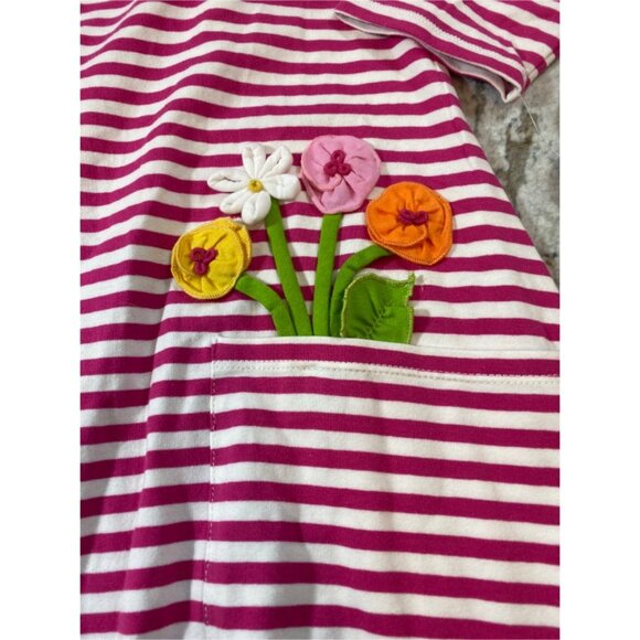 Love U Lots Pink Striped Dress NWT - Picture 2 of 3
